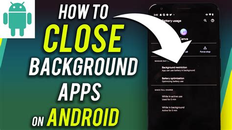 how to stop apps from closing in background android