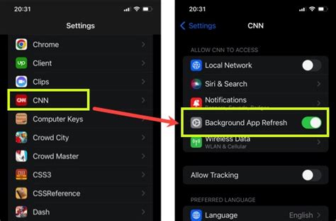 how to stop apps running in background iphone