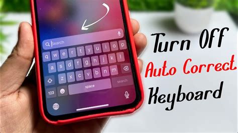 how to stop autocorrect on iphone keyboard