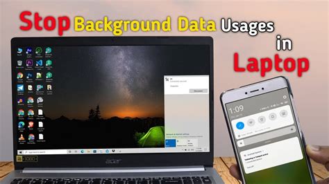 how to stop background data usage in lenovo laptop