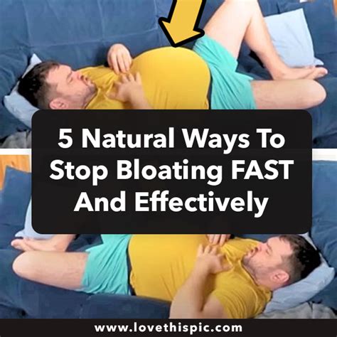 how to stop bloating and gas fast