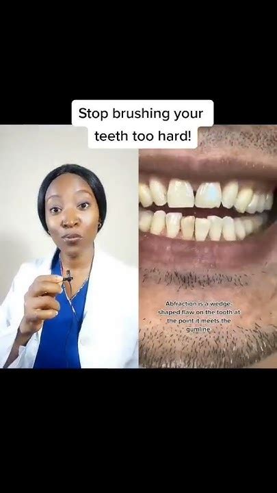 how to stop brushing teeth too hard
