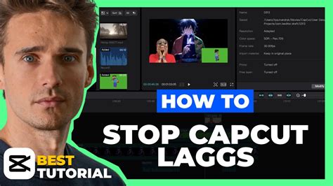 how to stop capcut from lagging while editing