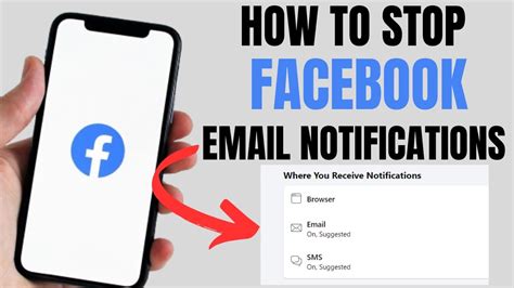 how to stop facebook from sending me notifications