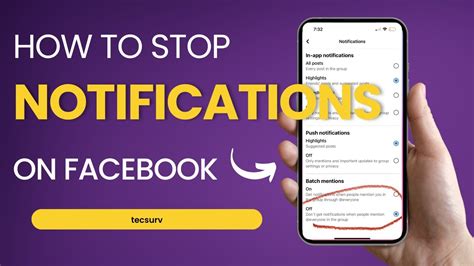 how to stop facebook notifications in gmail on iphone