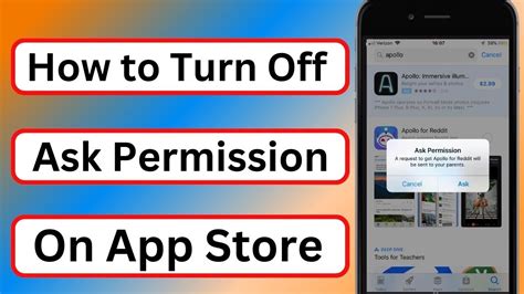 how to stop having to ask permission to download apps