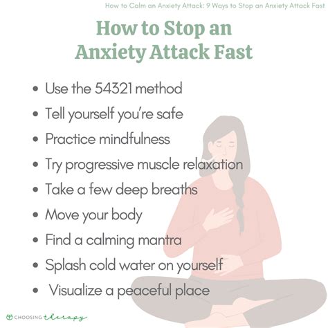 how to stop high anxiety