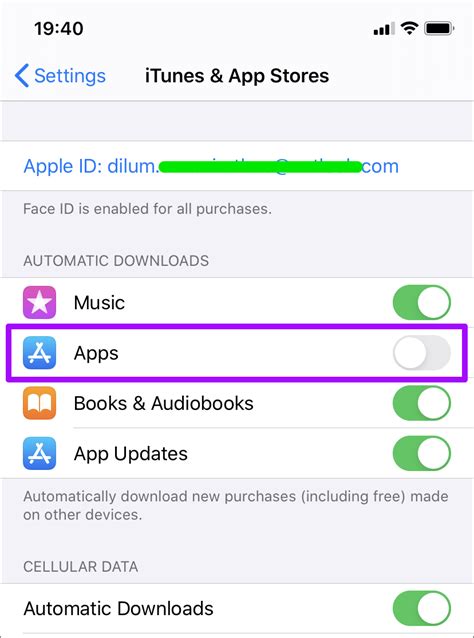 how to stop iphone from automatically downloading apps