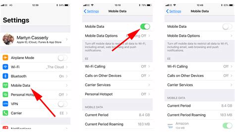 how to stop iphone updates on mobile data