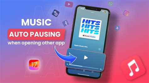 how to stop my music from pausing when i open apps