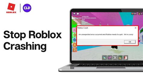 how to stop my roblox from crashing on pc