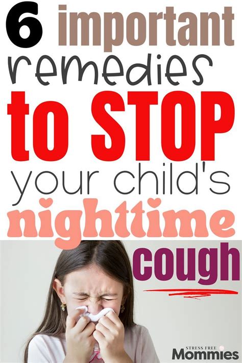 how to stop nighttime cough in kids