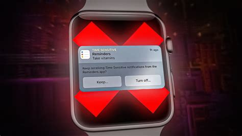 how to stop notifications appearing in apple watch