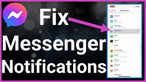 how to stop notifications on facebook messenger