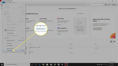 how to stop opening pdf in adobe