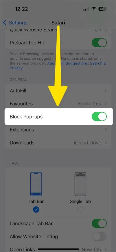 how to stop pop ups on google app iphone