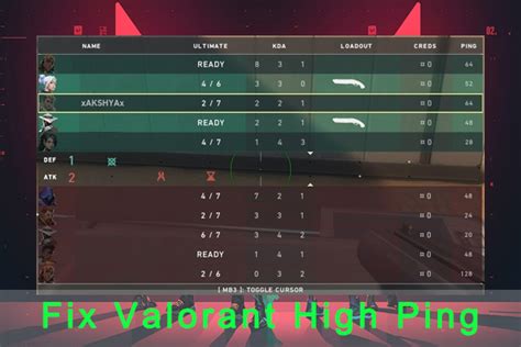 how to stop random ping spikes valorant