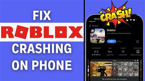 how to stop roblox from crashing on phone