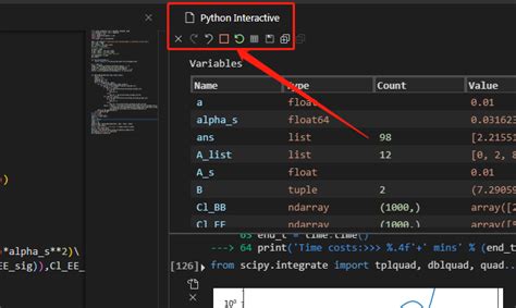 how to stop running python code in vs code
