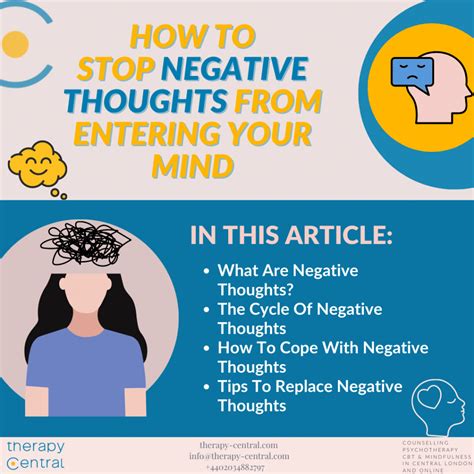 how to stop silly thoughts