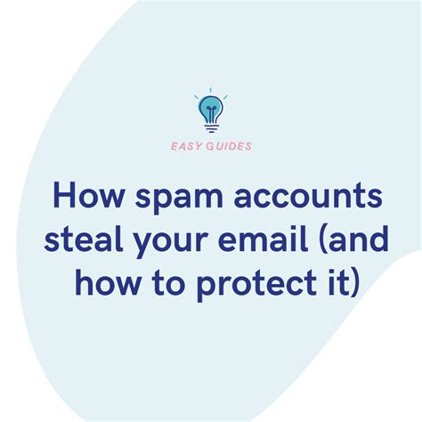 how to stop someone from using your email address for spam
