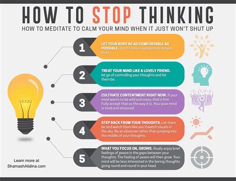 how to stop thinking crazy thoughts