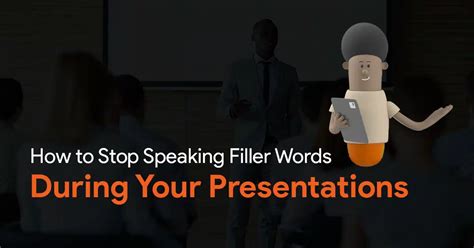 how to stop using filler words when presenting