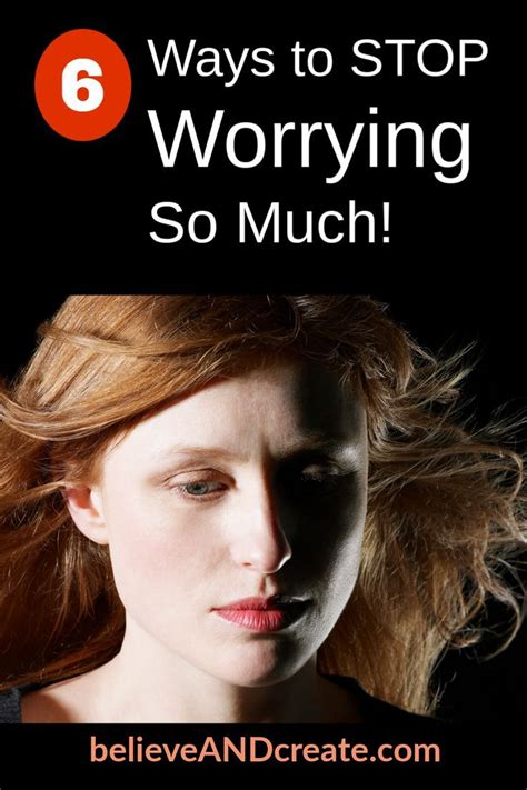how to stop worrying so much in a relationship