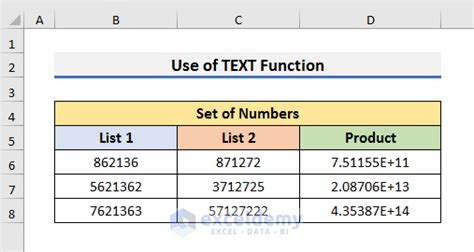 how to store long numbers in excel