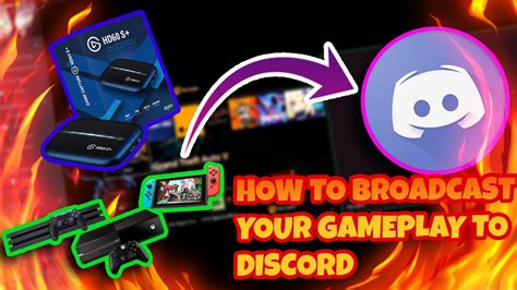 how to stream capture card on discord