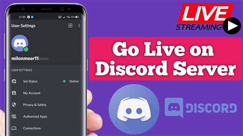 how to stream discord on ios