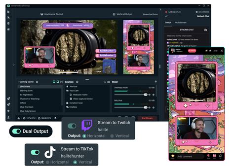 how to stream on tiktok with streamlabs obs