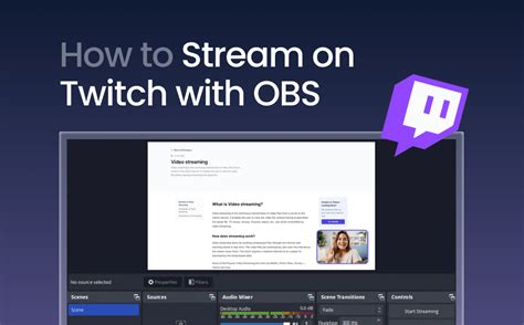how to stream on twitch with obs