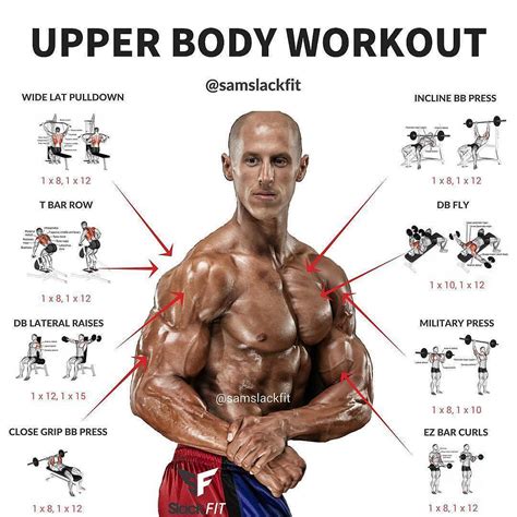 how to structure a full upper body workout
