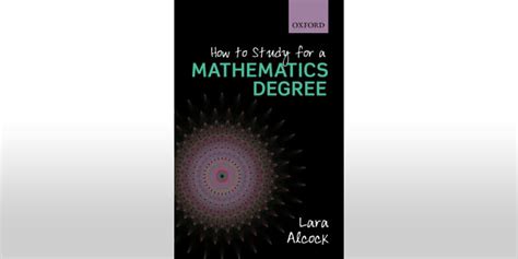how to study as a mathematics degree