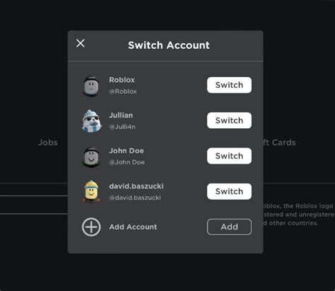 how to switch accounts on roblox pc reddit