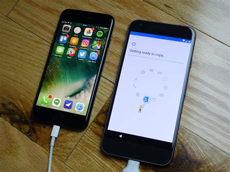 how to switch from android to iphone data