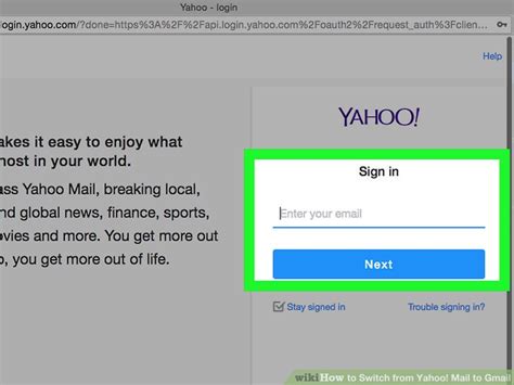 how to switch from yahoo mail to gmail