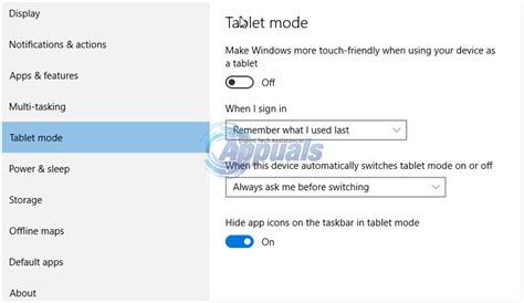 how to switch modes