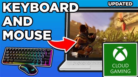 how to switch to keyboard and mouse on xbox cloud gaming