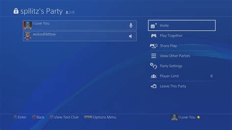 how to switch to party chat on ps4