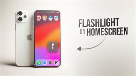 how to switch torch on on iphone