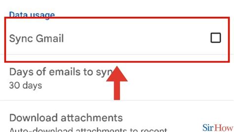 how to sync gmail app