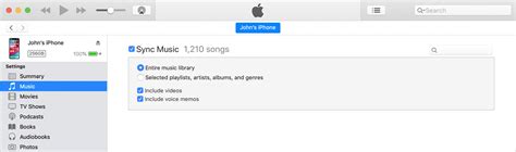 how to sync music from iphone to itunes on new computer
