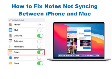 how to sync notes on mac to iphone