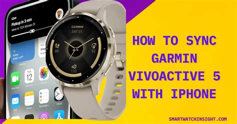 how to sync vivoactive 3 with iphone