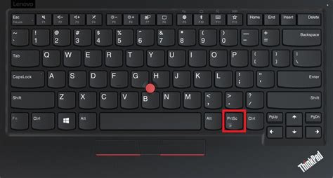how to take a screenshot with a lenovo thinkpad