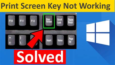 how to take screenshot on windows 10 if print screen is not working
