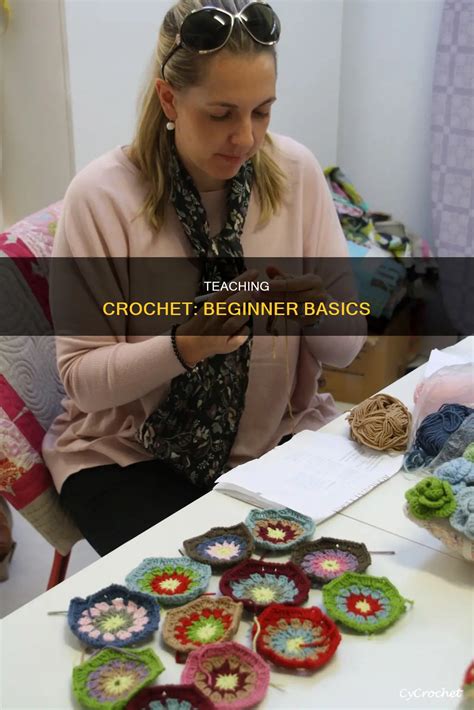 how to teach a beginner crochet class