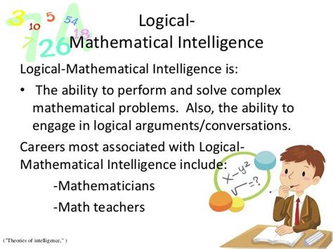 how to teach logical mathematical intelligence